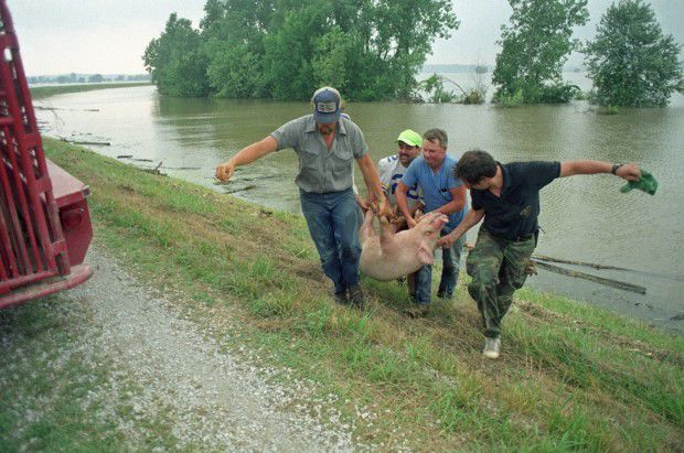 The Great Flood of 1993: July 25, 1993